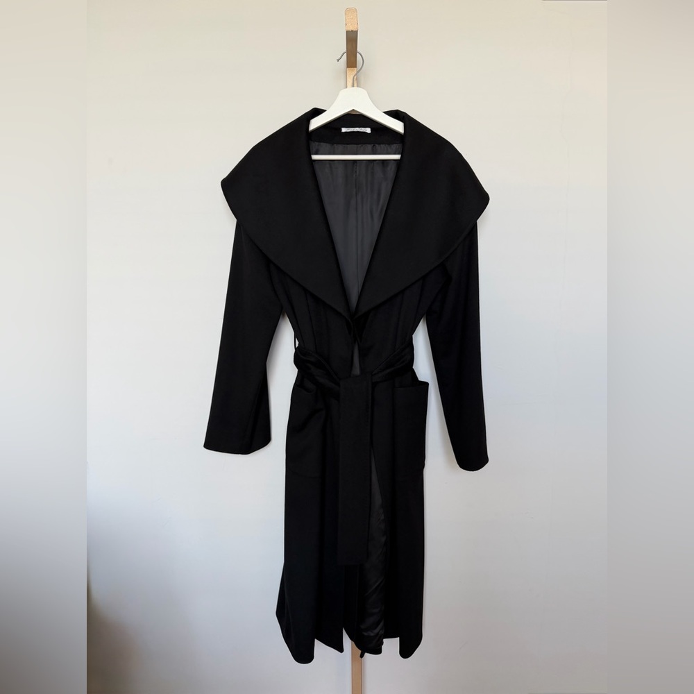 Loro Piana 100% Wool Wrap Coat